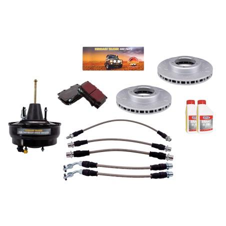 KIT DE FREINAGE HAUTE PERFORMANCE – TOYOTA HZJ78/79 (2012-2016) VDJ7 (2012-2016) – TAMBOURS + ABS SANS ESP)