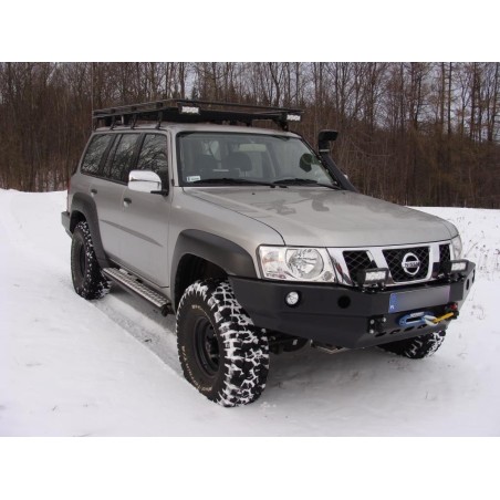 Pare-chocs avant F4X4 pour Nissan Patrol GR Y61 GU4
Sans Bullbar