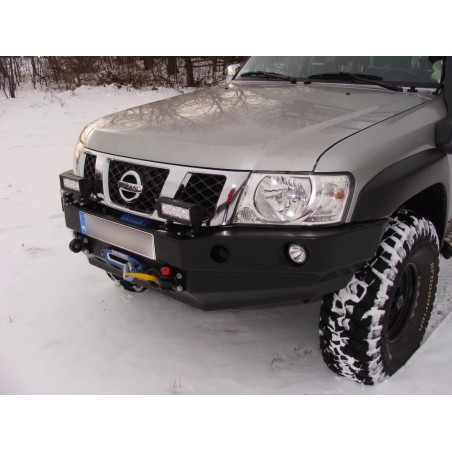 Pare-chocs avant F4X4 pour Nissan Patrol GR Y61 GU4
Sans Bullbar