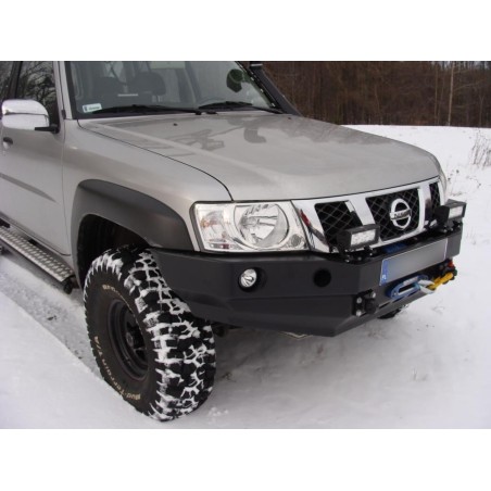 Pare-chocs avant F4X4 pour Nissan Patrol GR Y61 GU4
Sans Bullbar