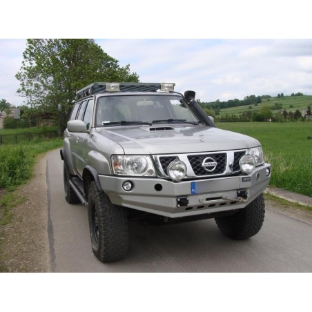 Pare-chocs avant F4X4 pour Nissan Patrol GR Y61 GU4
Sans Bullbar