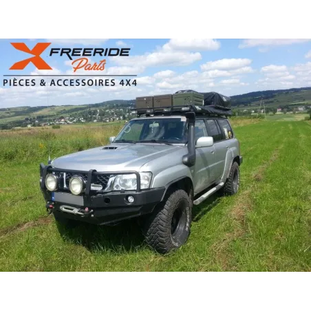 Pare-chocs avant F4X4 pour Nissan Patrol GR Y61 GU4 Avec Bullbar