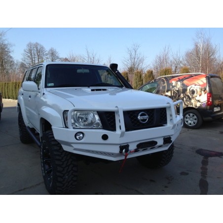 Pare-chocs avant F4X4 pour Nissan Patrol GR Y61 GU4
Avec Bullbar
