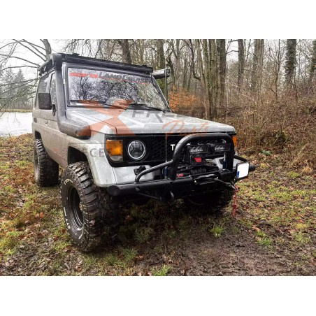 Pare-chocs avant acier tubulaire avec bullbar Raptor4x4 pour Toyota Land Cruiser LJ70 LJ73 KZJ70 KZJ73