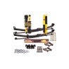 Kit réhausse +5 cm complet Terrain Tamer Pré-Assemblé avec coupelles et lames paraboliques pour Ford Ranger 4 T9