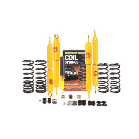 Kit réhausse +4 cm Terrain Tamer pour Land Rover Discovery 1 & Range Rover Classic