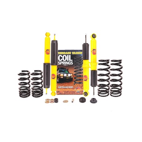 Kit réhausse +5 cm Terrain Tamer pour Mitsubishi Pajero DID 3 & 4