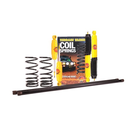 Kit réhausse +5 cm complet Terrain Tamer pour Mitsubishi Pajero 2 (1991-1999)