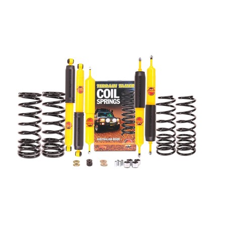 Kit réhausse +5 cm Terrain Tamer pour Nissan Patrol GR Y60 4,2 Long (Diesel&Essence)