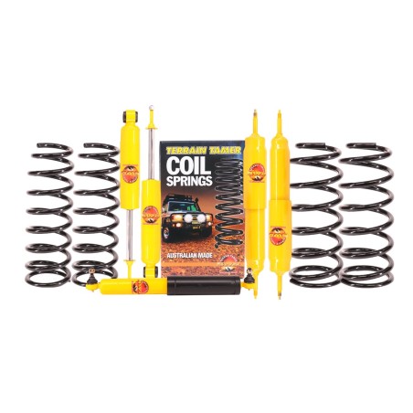 Kit réhausse +5 cm Terrain Tamer pour Toyota Land Cruiser LJ70 LJ73 ph1 avant 1990