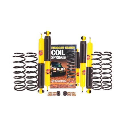 Kit réhausse +5 cm Terrain Tamer pour Toyota Land Cruiser LJ70 LJ73 ph2 KZJ70 KZJ73 à partir de 1990