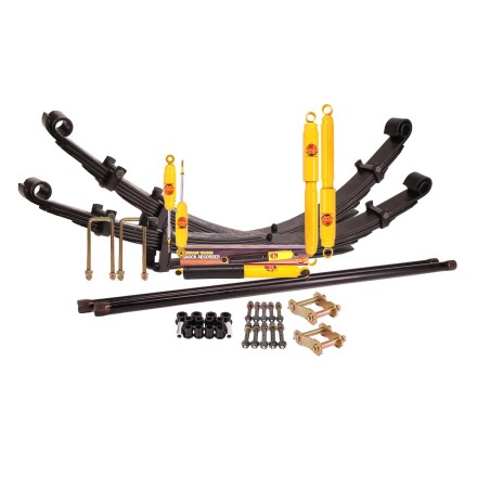 Kit réhausse +5 cm complet Terrain Tamer pour Toyota Hilux LN108, LN110, LN165, LN170, KDJ165, KDJ170 (1997-2001)