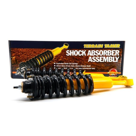 RESSORTS/AMORTISSEURS PRÉMONTÉS RÉHAUSSE +40-45MM JUSQU’À 50KG (PAIRE)