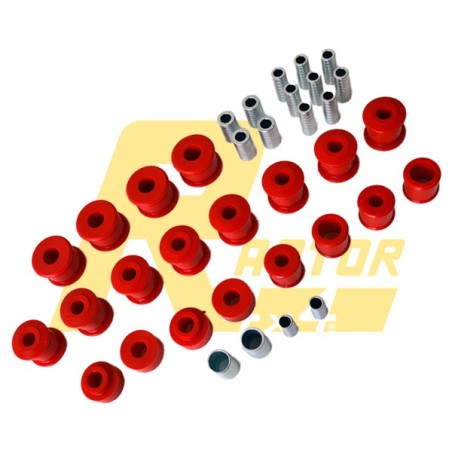 Kit complet de silent bloc polyuréthane pour Nissan Patrol GR Y60 Y61 2.8TD