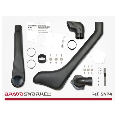 Snorkel Bravo pour Nissan Patrol Y61 GU4 2005+ - FREERIDE PARTS
