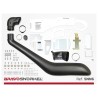Snorkel Bravo Nissan Navara D23 & NP300 2015+ - FREERIDE PARTS