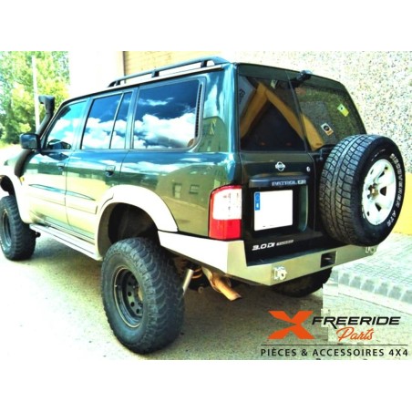 Pare-chocs arrière acier BM4x4 pour Nissan Patrol GR Y61