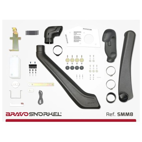 Snorkel Bravo pour Mitsubishi L200 Triton 2019+ - FREERIDE PARTS