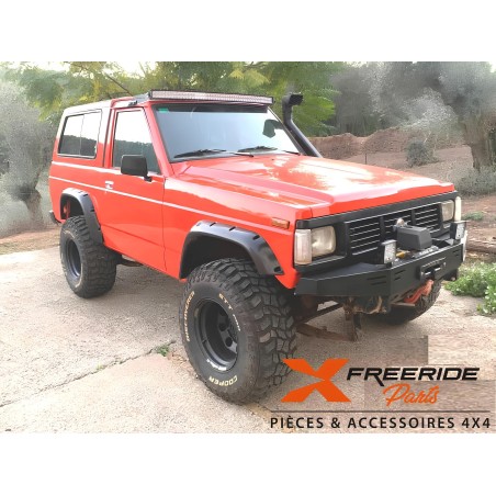 Pare-chocs avant acier BM4x4 pour Patrol Baroud