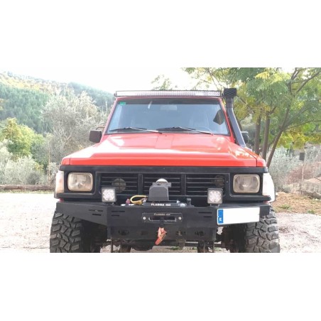 Pare-chocs avant acier BM4x4 pour Patrol Baroud