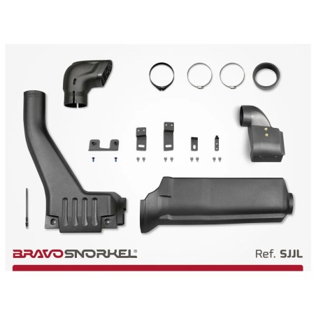 Snorkel Bravo pour Jeep Wrangler JL & JT 2017+ - FREERIDE PARTS