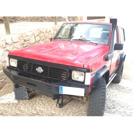 Pare-chocs avant acier BM4x4 pour Patrol Baroud