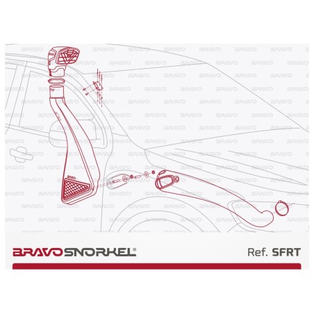 Snorkel Bravo pour Ford Raptor 2019-2022 - FREERIDE PARTS