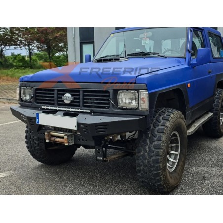 Pare-chocs avant acier BM4x4 pour Patrol Baroud