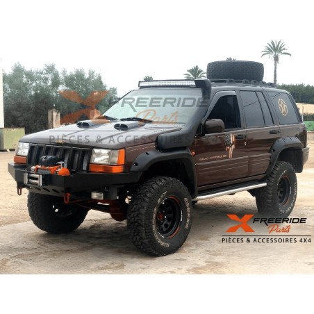 Pare-chocs avant acier offroad treuil BM4x4 pour Jeep Grand Cherokee ZJ