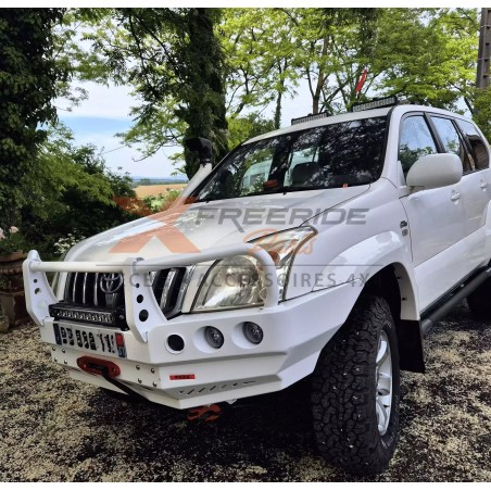 pare chocs acier tout terrain offroad toyota kdj120 kdj125 treuil fabryka asfir arb