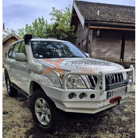 pare chocs acier tout terrain offroad toyota kdj120 kdj125 treuil fabryka asfir arb