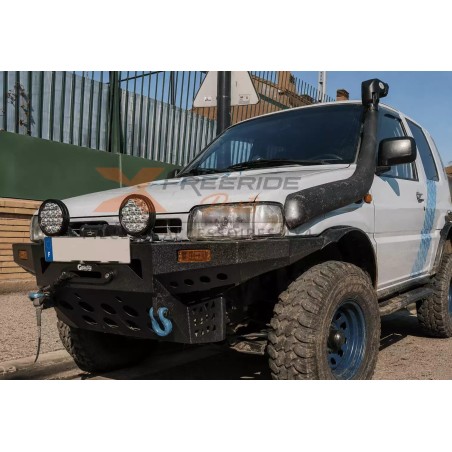 Pare-chocs avant acier treuil offroad BM4x4 pour Nissan Terrano 2 phase 1