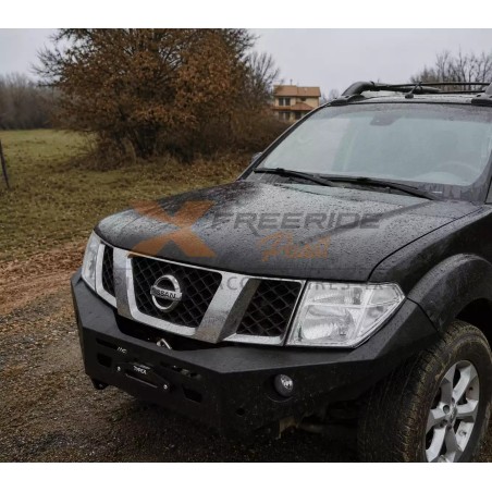 Pare-chocs avant acier treuil offroad BM4x4 pour Nissan Navara D40