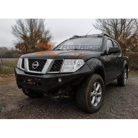 Pare-chocs avant acier treuil offroad BM4x4 pour Nissan Navara D40
