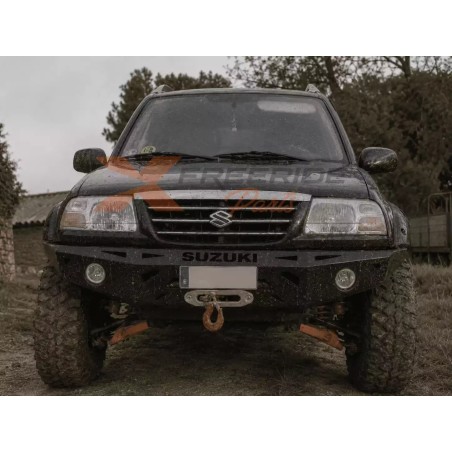 Pare-chocs avant acier treuil offroad BM4x4 pour Suzuki Grand Vitara