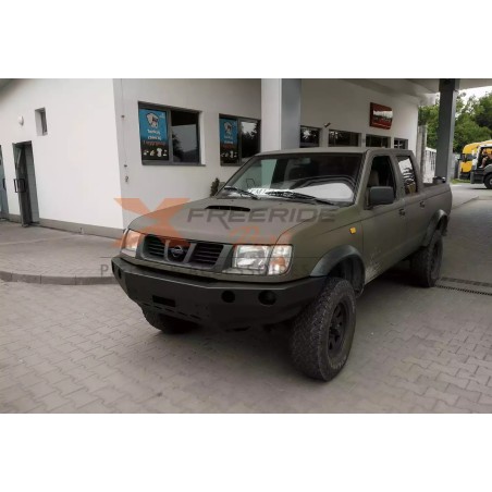 Pare-chocs avant acier treuil offroad F4X4 pour Nissan Navara D22 1997-2000