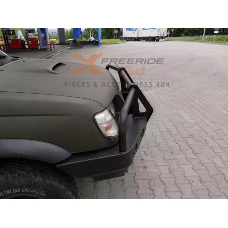 Pare-chocs avant acier treuil offroad F4X4 pour Nissan Navara D22 1997-2000
