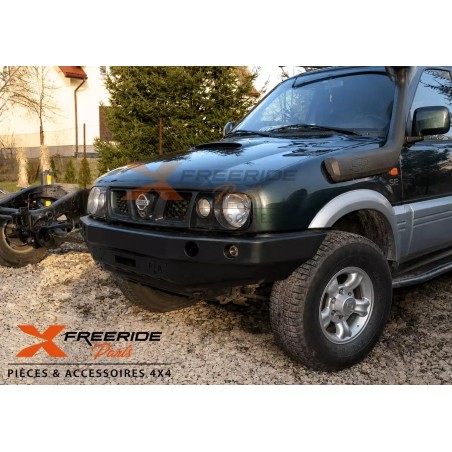 Pare-chocs avant acier treuil offroad F4X4 pour Nissan Terrano 2 ph2
