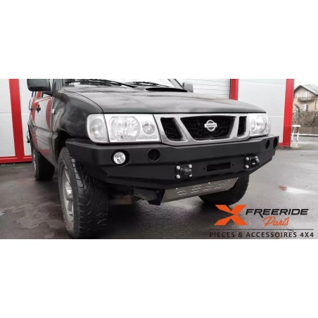 Pare-chocs avant acier treuil offroad F4X4 pour Nissan Terrano 2 ph3