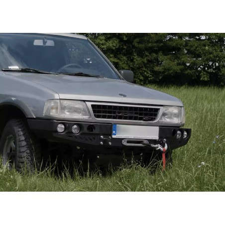 Pare-chocs avant acier treuil offroad F4X4 pour Opel Frontera A 91-98