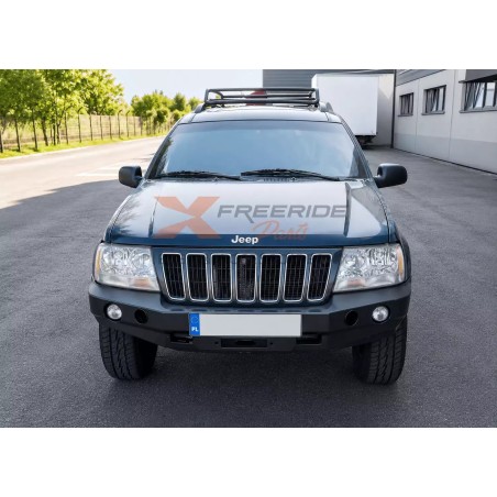 Pare-chocs avant acier treuil offroad F4X4 pour Jeep Grand Cherokee WJ