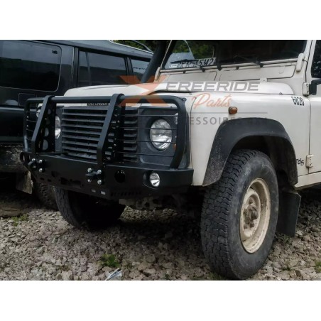 Pare-chocs avant acier treuil offroad F4X4 pour Land Rover Defender 110