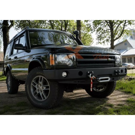 Pare-chocs avant acier treuil offroad F4X4 pour Land Rover Discovery 2