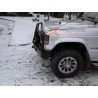 Pare-chocs avant acier treuil offroad F4X4 pour Mitsubishi Pajero 1 avec pare buffle