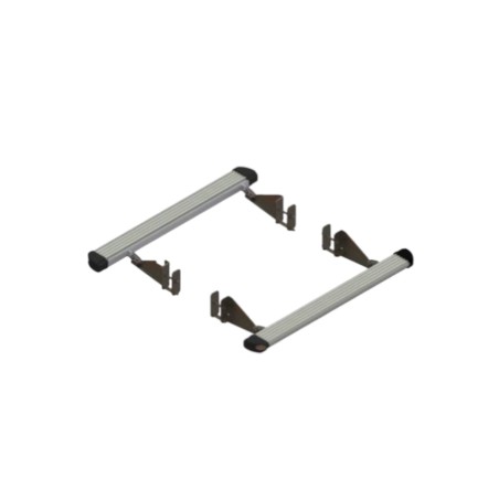 MARCHE PIED DE PROTECTION GRIS TOYOTA KZJ 90 / KDJ 90 CHASSIS COURT
