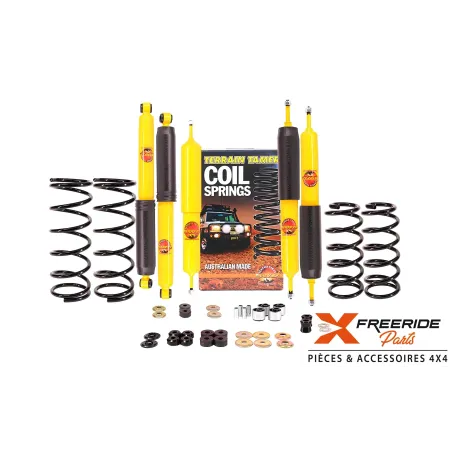 Kit réhausse +5cm Terrain Tamer complet pour Patrol GR Y61
