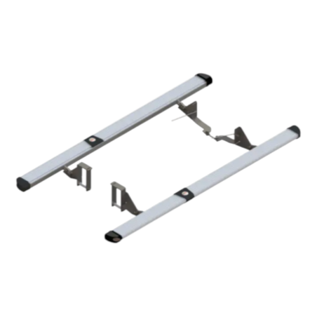 MARCHE PIED DE PROTECTION GRIS ISUZU D-MAX 2 DOUBLE CAB (2012-2020) - ASFIR