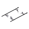 PROTECTION LATERALE TUBE BAS DE CAISSE ISUZU D-MAX