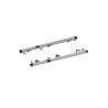 MARCHE PIED DE PROTECTION GRIS JEEP WRANGLER JL CHASSIS LONG