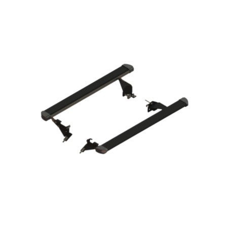 MARCHE PIED DE PROTECTION NOIR JEEP WRANGLER JL CHASSIS COURT